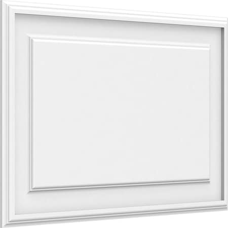 Ekena Millwork Legacy Raised Panel Decorative Wall Panel, 28"W x 18"H x 5/8"P WALP28X18X062LEG